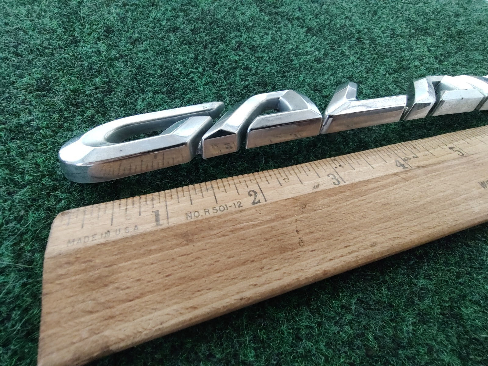 2004-2006 MITSUBISHI GALANT REAR EMBLEM BADGE SYMBOL CHROME LETTERS OEM 5S5