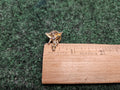 Guardian Angel Cherub Gold Tone Vintage Lapel Pin