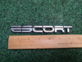 Original 1982-1986 Ford Escort Trunk Lid Emblem-Badge Nameplate Oem 1L4