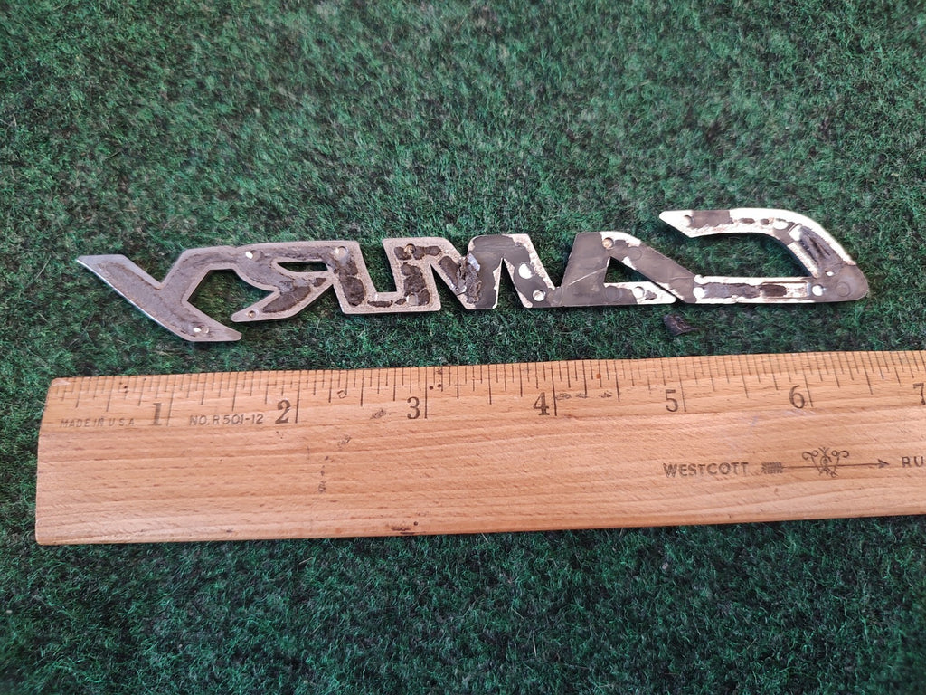2008-2017 TOYOTA CAMRY CHROME REAR EMBLEM LOGO BADGE NAME PLATE OEM 3S1