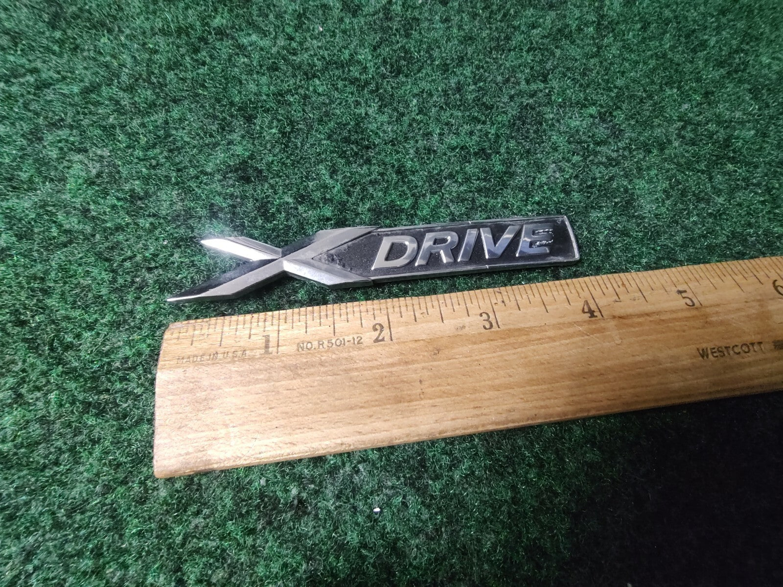 BMW XDrive X Drive Front Fender Emblem Badge Logo Nameplate Name Insignia 1S2