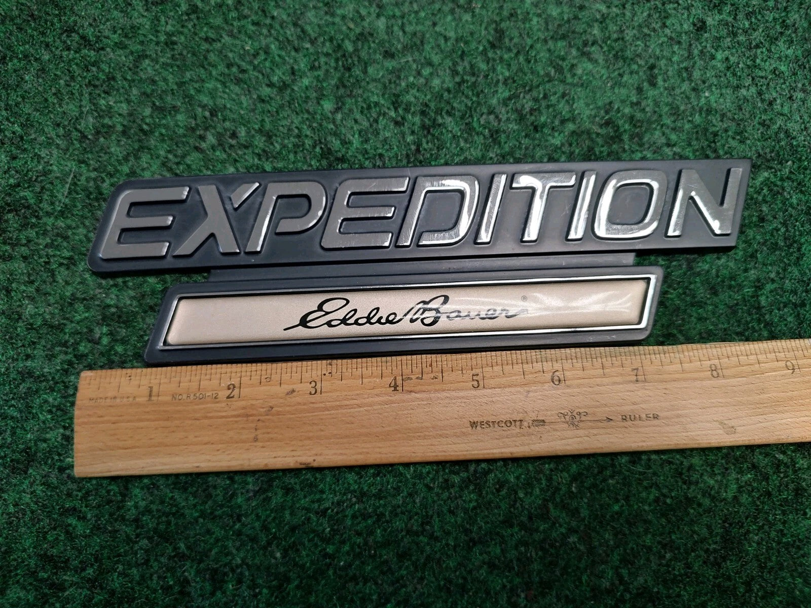 Ford 1997-2002 Expedition Eddie Bauer Emblem Badge Logo Nameplate Name Plate 1S6