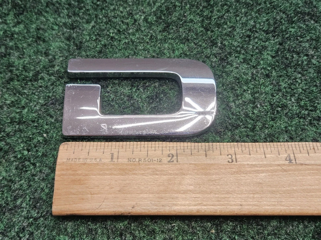 2002 - 2004 Dodge Ram 1500 LETTER D Tailgate Emblem OEM 55077300AA 7S6