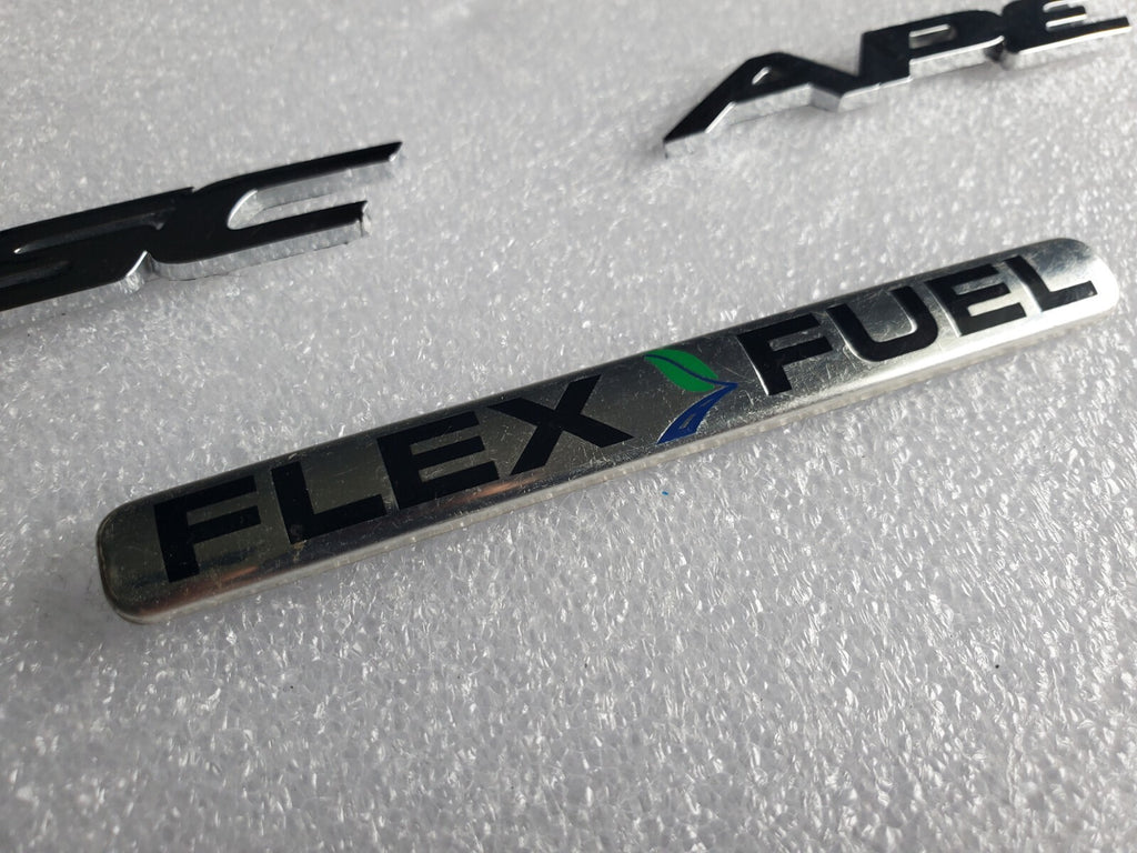 2013-2018 FORD ESCAPE REAR TAIL GATE EMBLEM LOGO BADGE OEM + FLEXFUEL EMBLEM 2L3