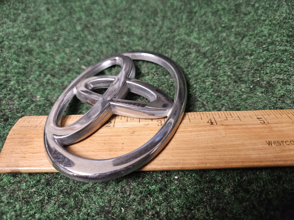 Toyota Chrome Emblem Logo Symbol Unknown Model ~4" 9L2