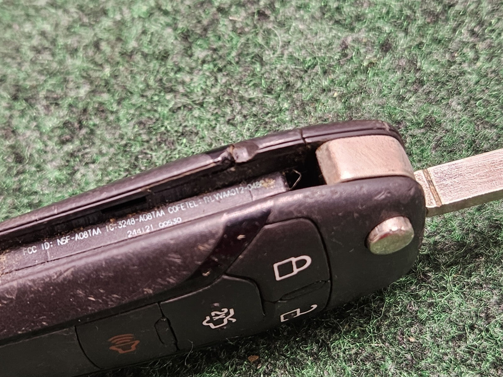 FORD 4 Button Key Fob N5F-A08TAA  3248A-A08TAA  RLWAA012-0480 Keyfob OEM 7S6