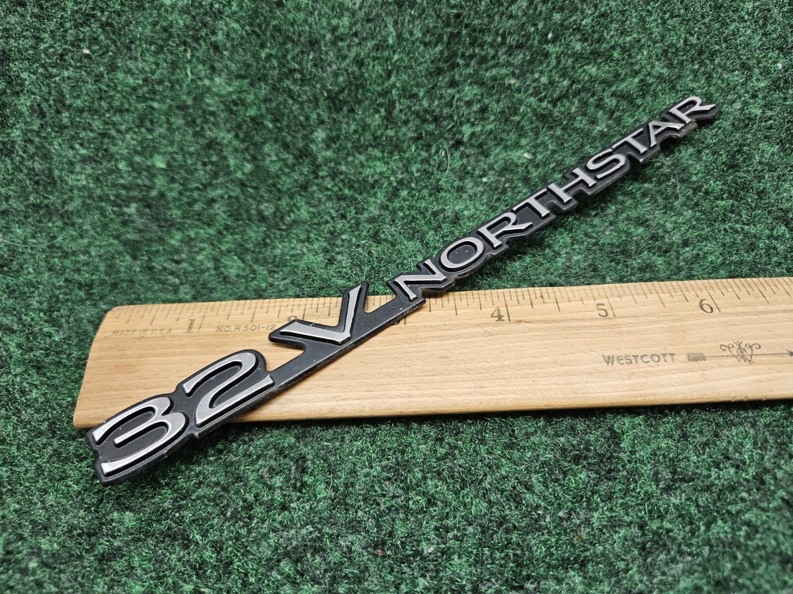 Cadillac OEM 32V Northstar Rear Emblem Badge Logo Nameplate Name Plate GL4