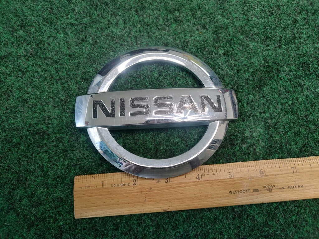 2004-2015 Armada NISSAN Logo Liftgate Emblem Chrome Finish 93491-7S000 OEM 2S8