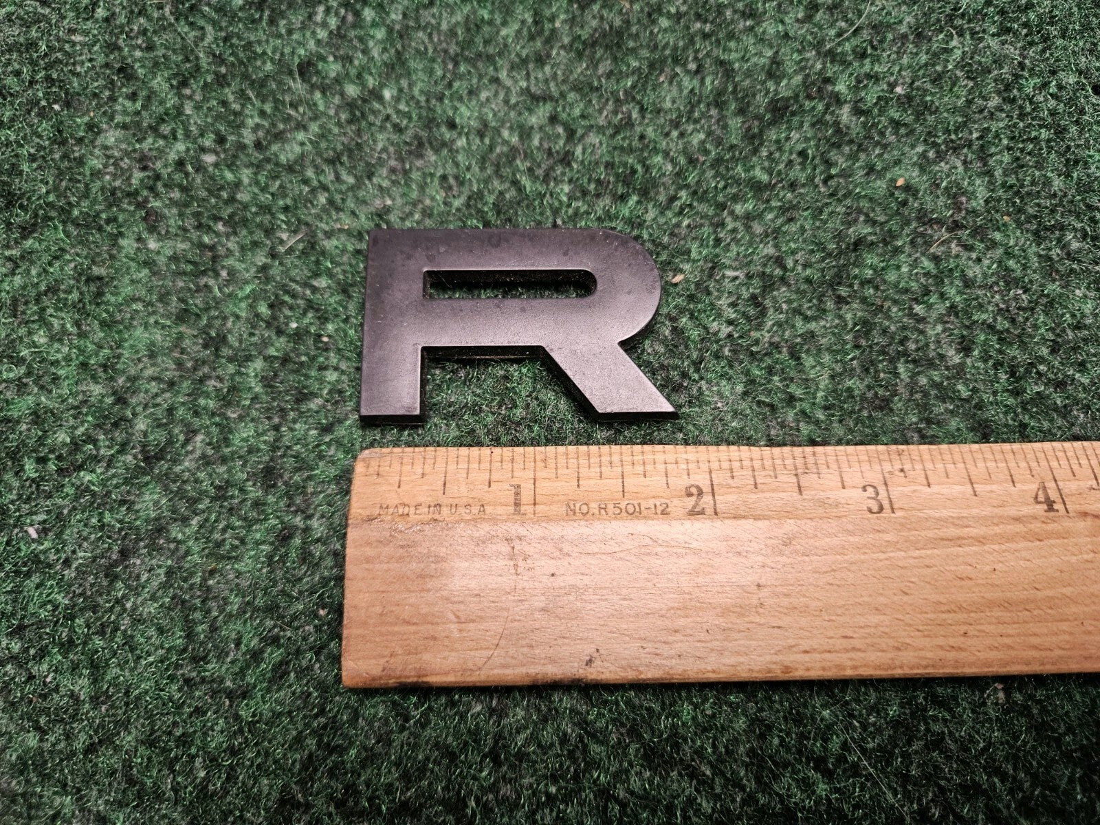 3D "R" Letter Badge Name Plate Fits Land Rover Range Rover CL4
