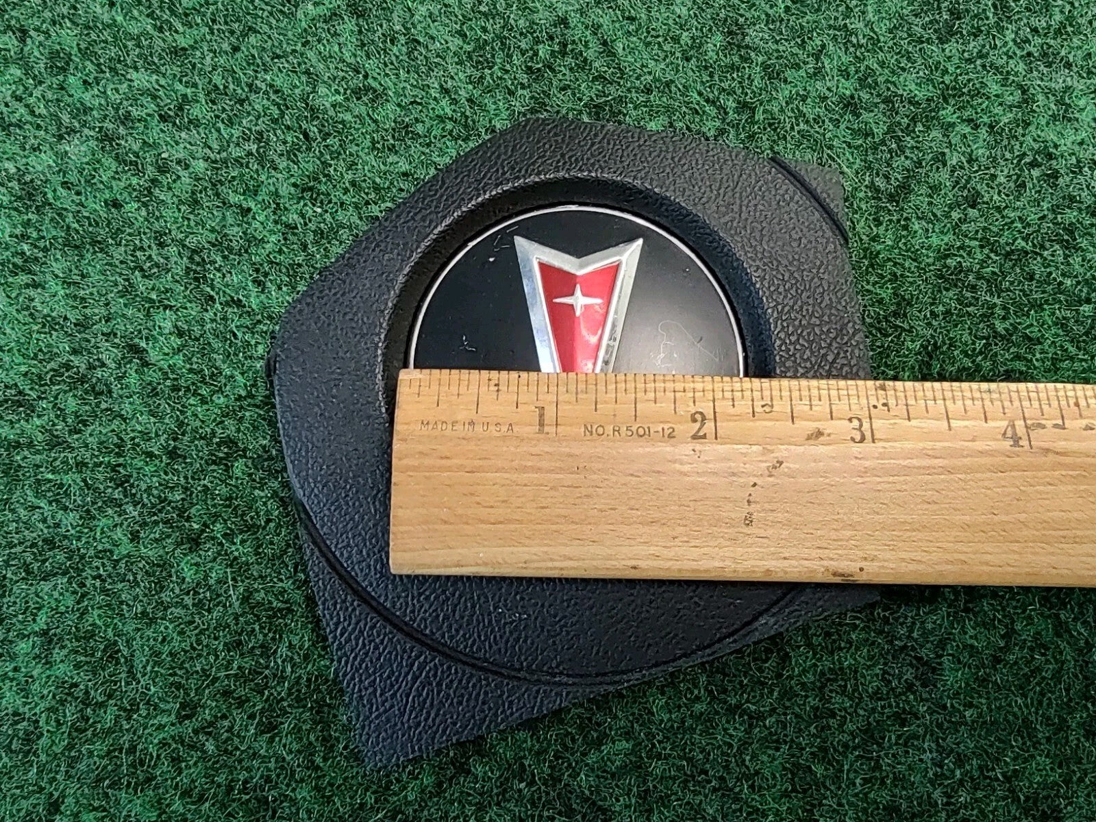 Pontiac OEM 2 3/8" Horn Button Steering Wheel Emblem Badge Logo Nameplate 3M1