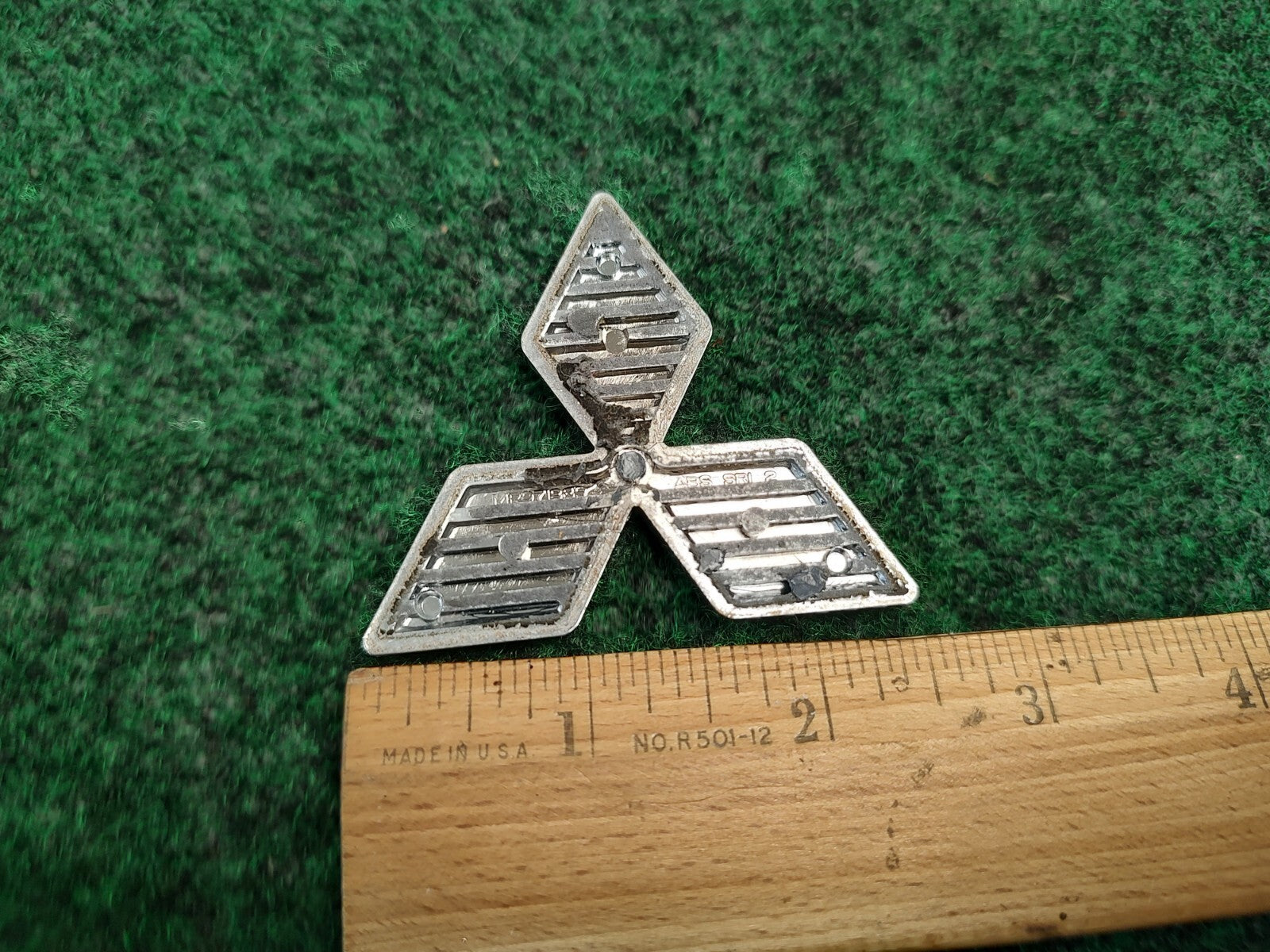 MITSUBISHI OEM 02-05 Eclipse Front Bumper-Emblem Badge Nameplate MR971389 4S7