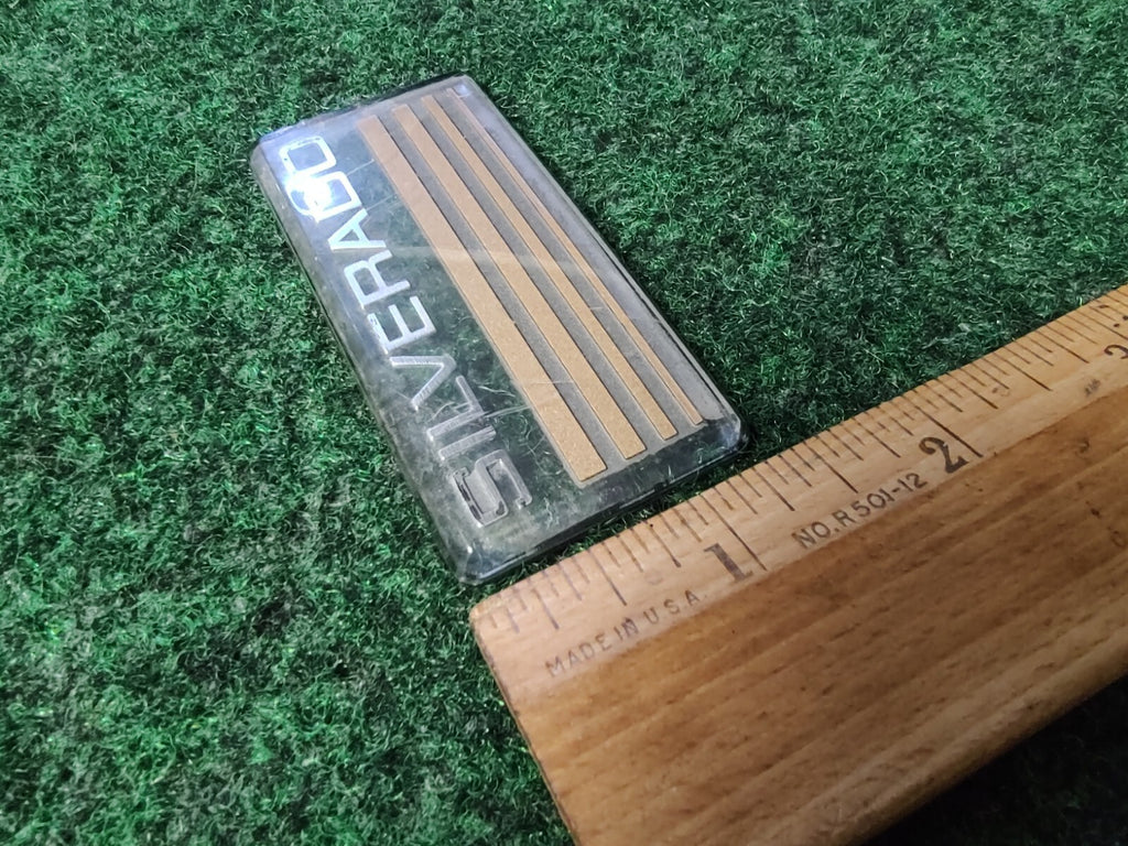 1990s SILVERADO Plastic Roof Panel Emblem OEM NAME PLATE 3S1