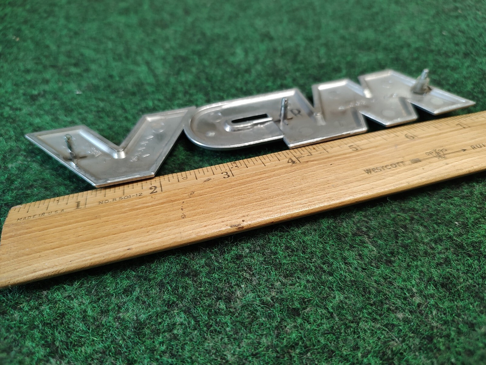 2000-2006 Mazda 'MPV' Rear Trunk Liftgate Chrome Emblem OEM LC63-51-720 4S7
