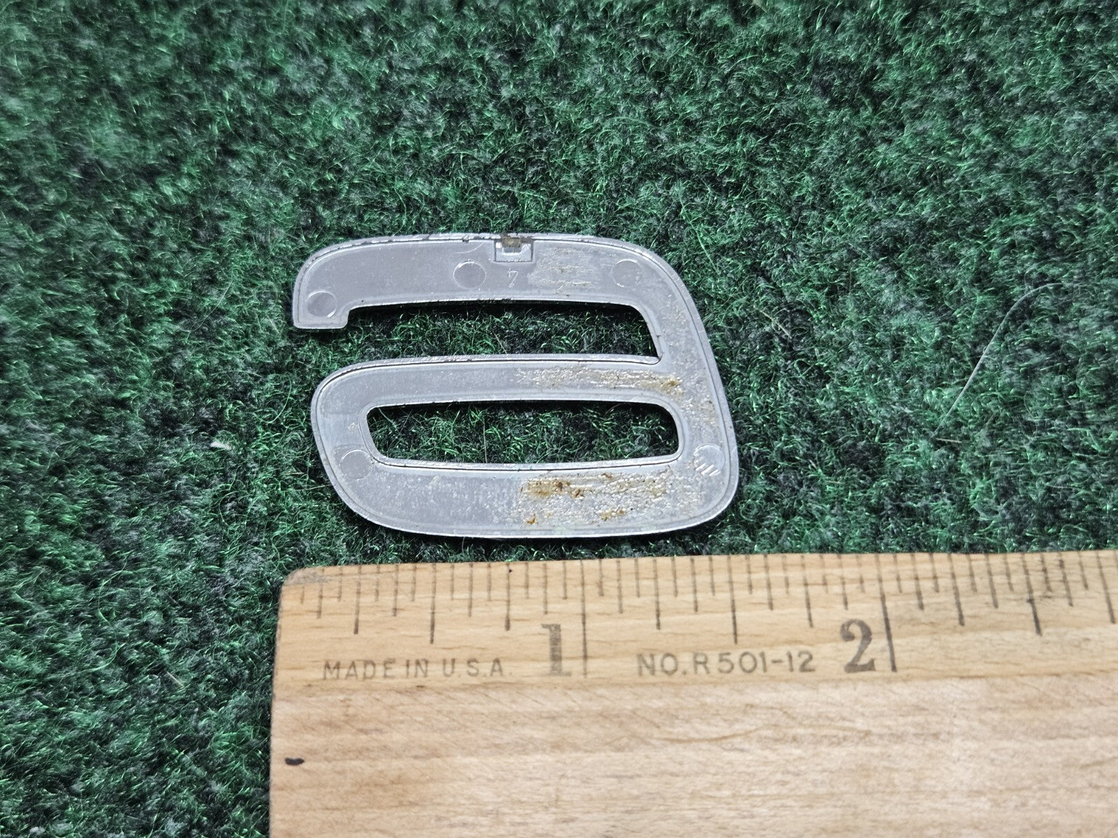Volvo OEM S60 "6" Chrome Number Individual Letter Emblem Badge Logo Name 7S7