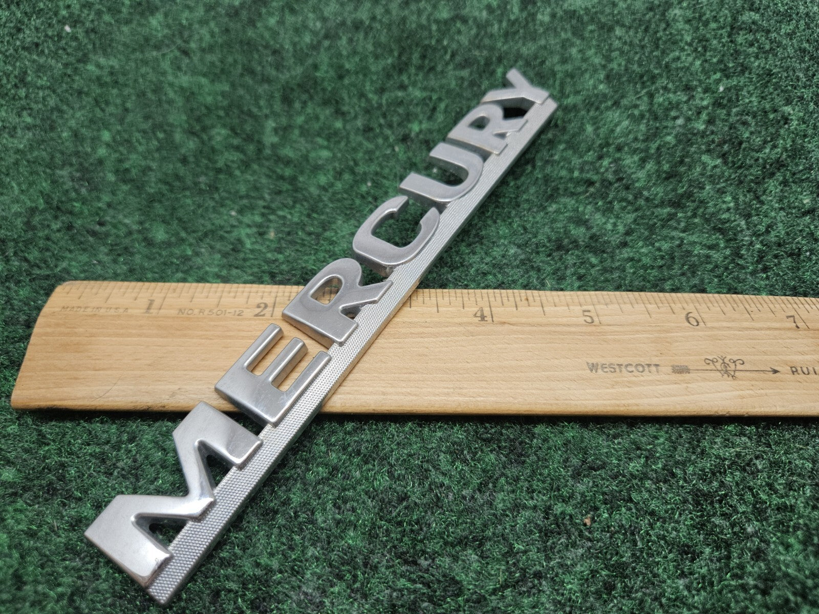 MERCURY REAR GATE LID EMBLEM BADGE SYMBOL LOGO Name Plate Nameplate OEM GL2