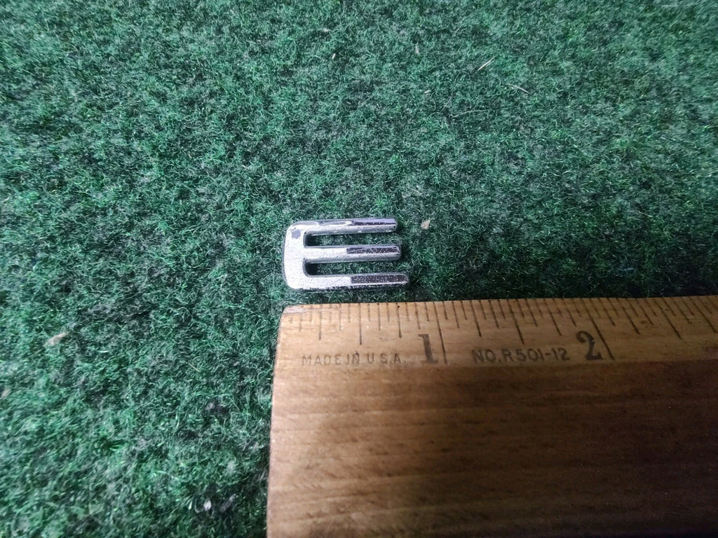 OEM E Individual Letter Lettering Emblem Badge Logo Nameplate Name Insignia 7S3