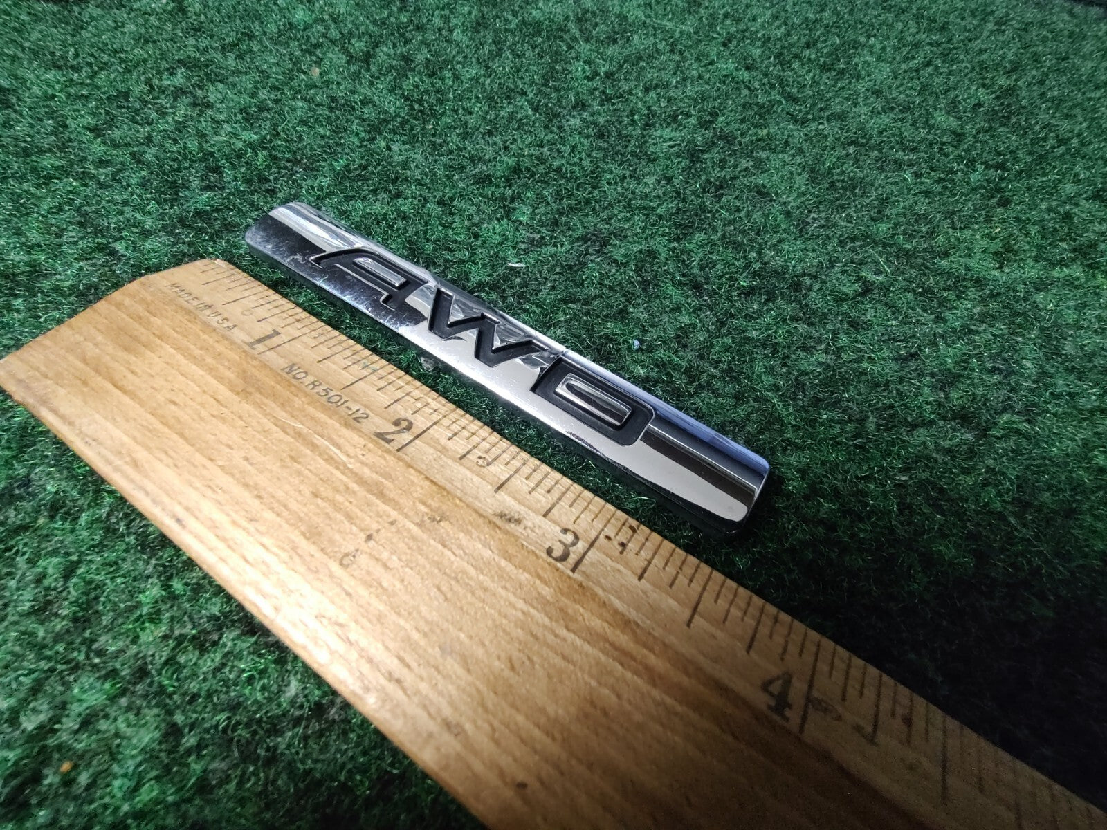 OEM AWD All Wheel Drive 3.5" Emblem Badge Logo Nameplate Name Plate Insignia 6S5