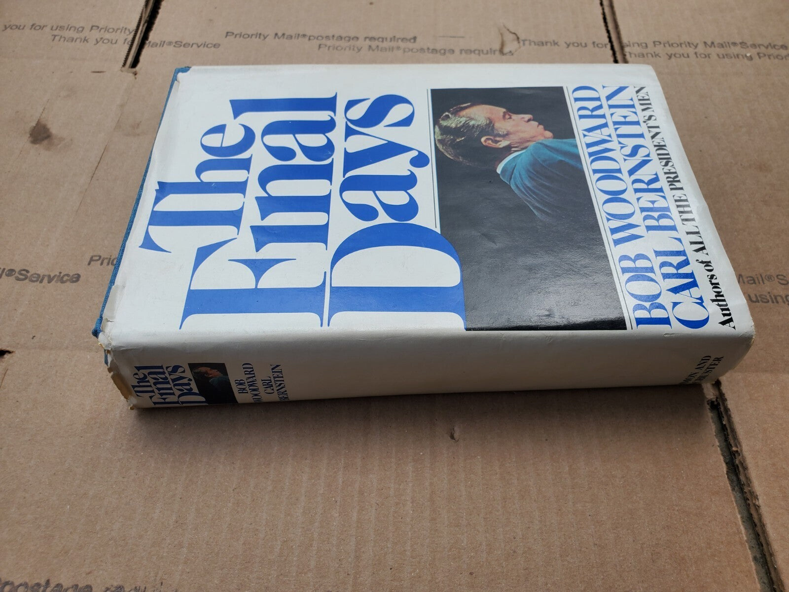 The Final Days by Bob Woodward and Carl Bernstein (1976, Hardcover) B7