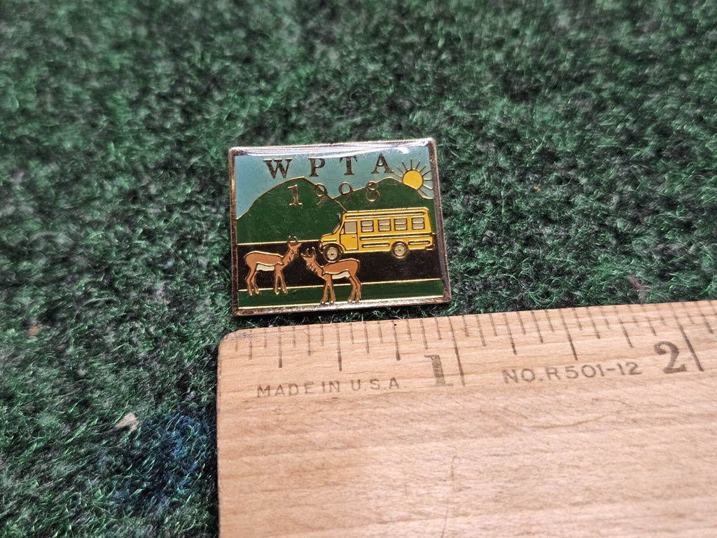 WPTA Elk Hat Lapel Pin Pinback Brooch 1999