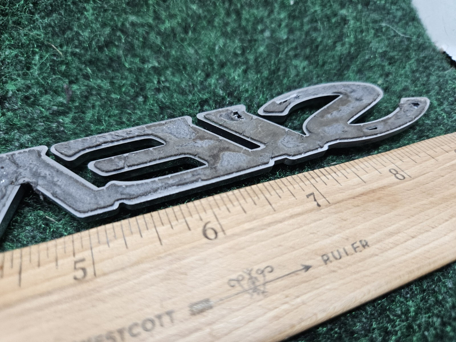 Toyota Sienna Rear Liftgate Lid 9" Inch Emblem Nameplate Name Plate OEM Logo GL1