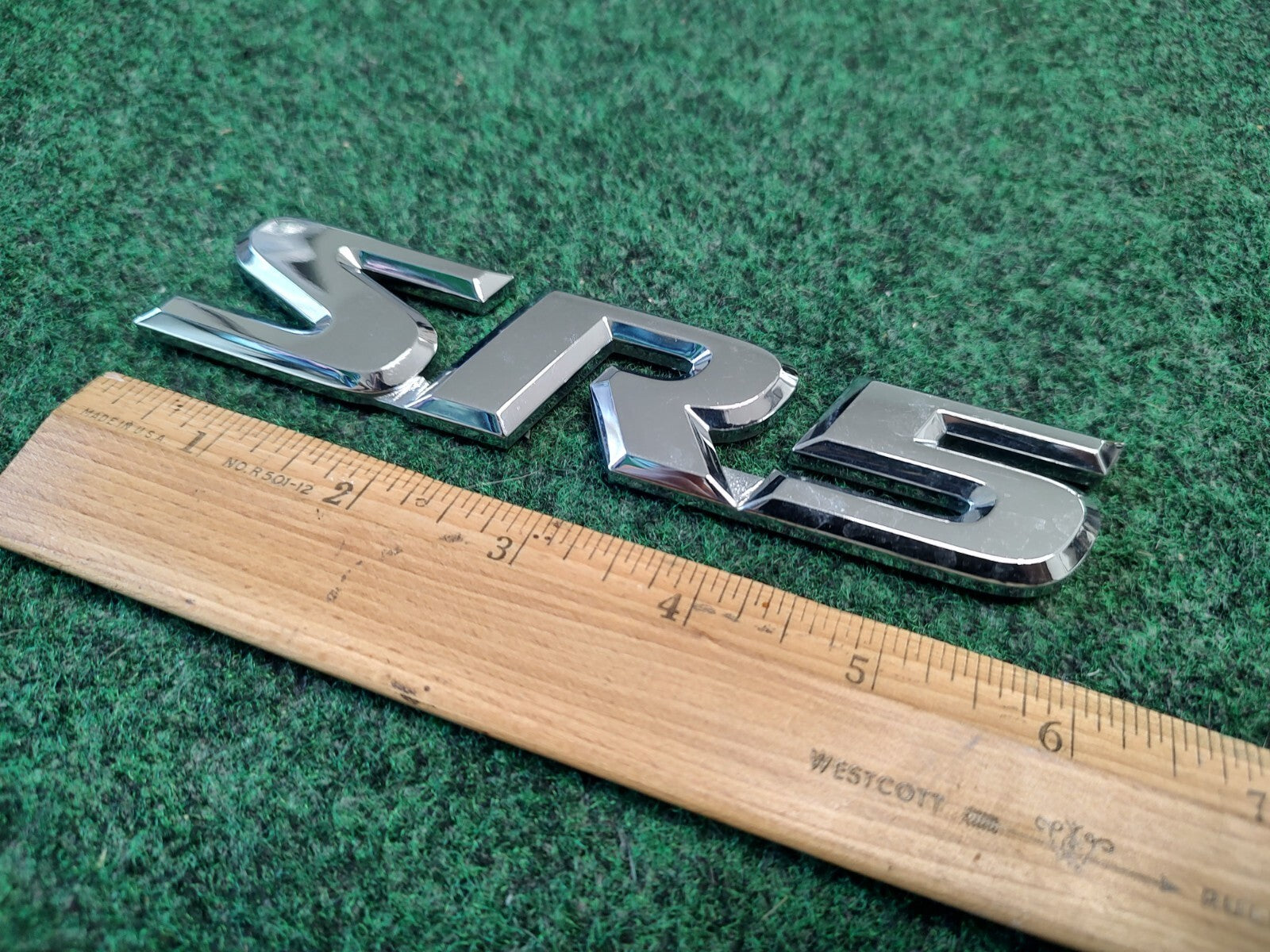 2001-2007 Toyota Sequoia SR5 Emblem Logo Letters Badge Side Chrome OEM 2S8