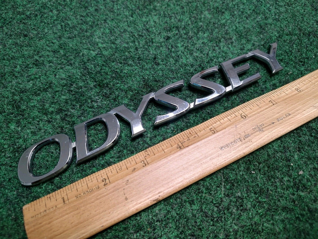 2005-10 HONDA ODYSSEY REAR GATE LID EMBLEM LOGO BADGE SYMBOL CHROME LETTERS 2S4