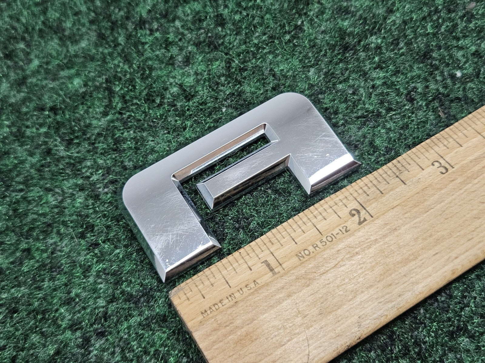 OEM "A" Chrome Individual Letter Lettering Emblem Badge Logo Nameplate 2S2