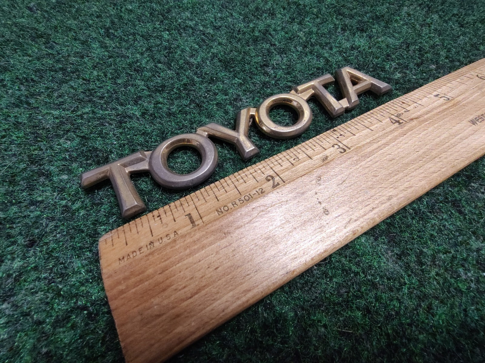 Toyota 4.5" Emblem Badge Logo Nameplate Name Plate Insignia 5S5