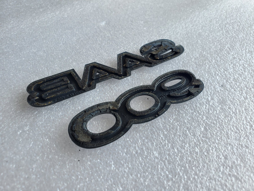 94 95 96 97 98 SAAB 900 REAR TRUNK LID EMBLEM LOGO BADGE SYMBOL OEM VNTG