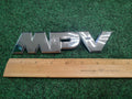 2000-2006 Mazda 'MPV' Rear Trunk Liftgate Chrome Emblem OEM LC63-51-720 1S7