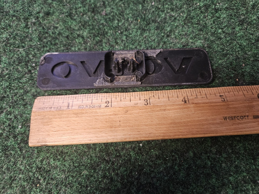 1990's VOLVO Emblem 20244 Badge Nameplate Plastic Chrome Script Car Part OEM 4M8