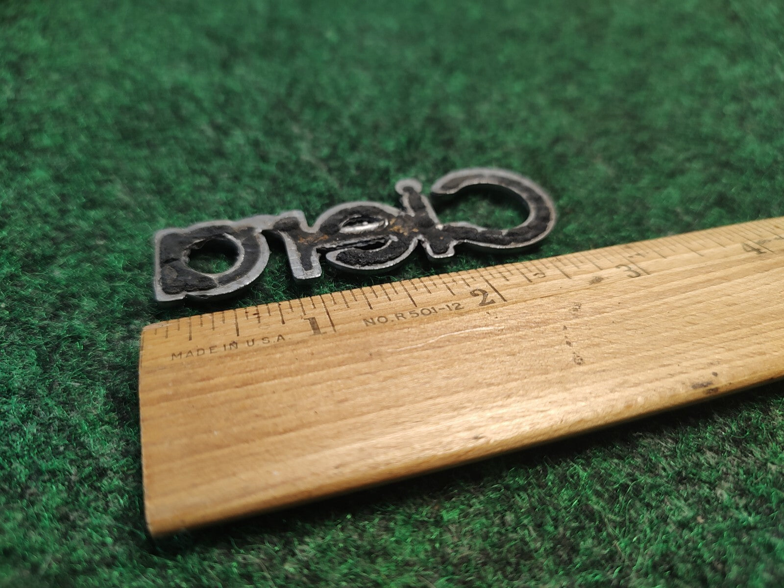 OEM Oldsmobile CIERA Emblem Badge Nameplate Metal Chrome Script Car Auto 4S9