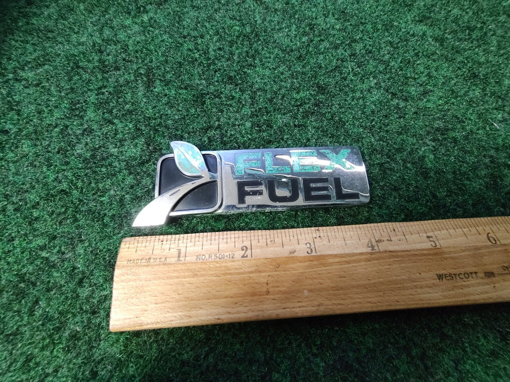 Ford Expedition Escape Super Duty F-150 "FLEX FUEL" NAMEPLATE EMBLEM OEM 5S6