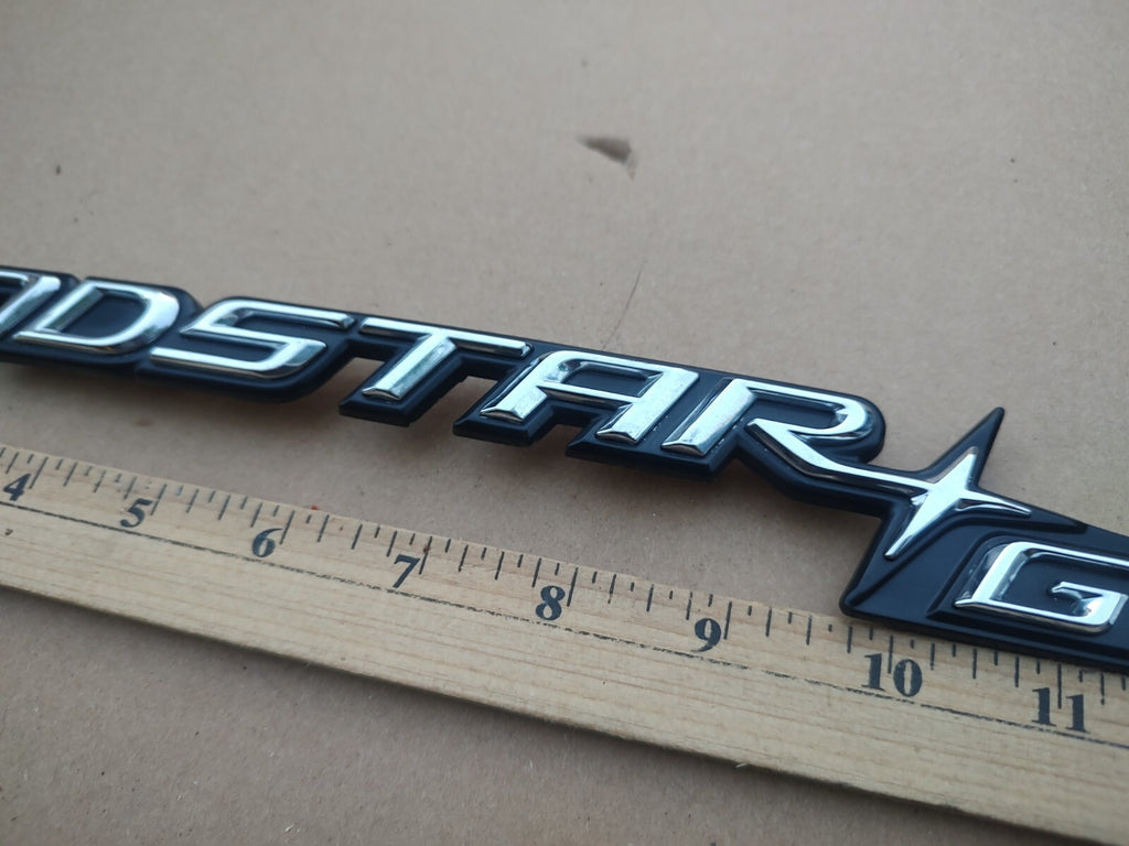 1995 1996 1997 Ford Windstar GL Emblem F58B-1643156-FA Chrome Finish OEM 7S4