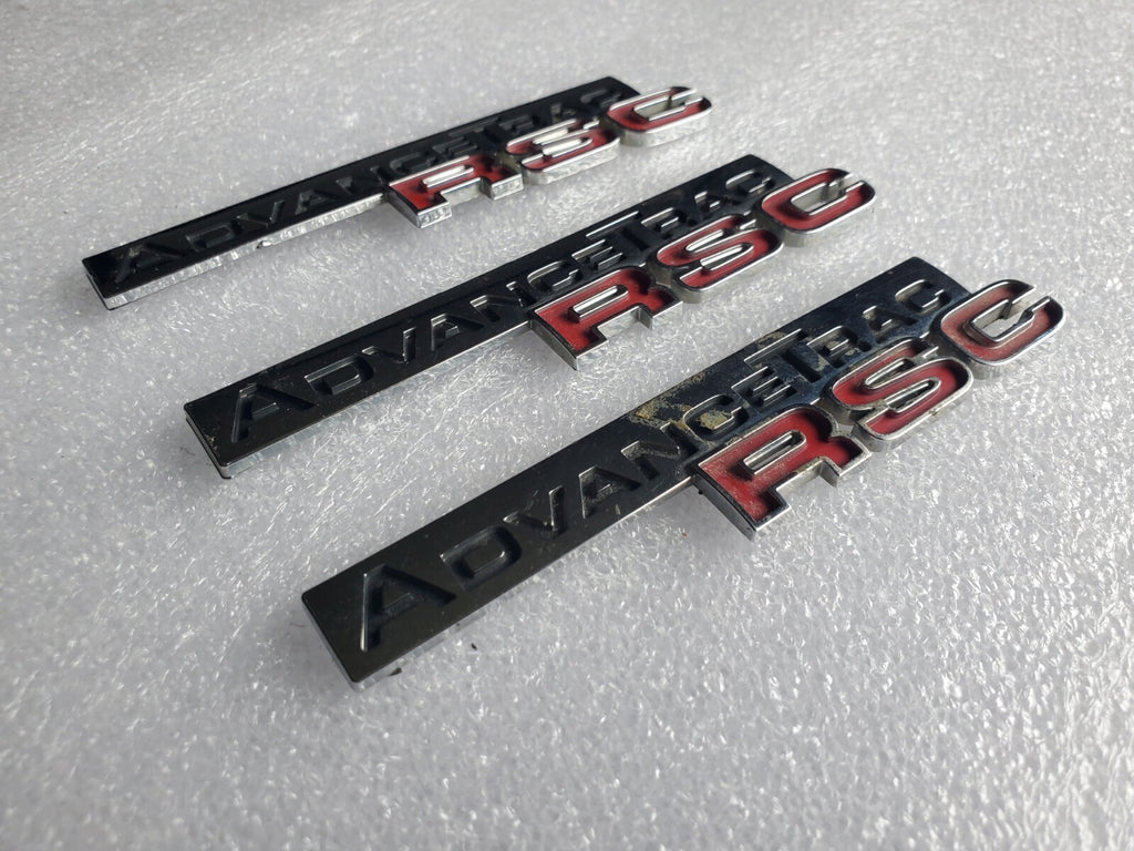 (3) Ford Expedtion Explorer Rear Chrome ADVANCE TRAC RSC NAMEPLATE Emblem 2L3