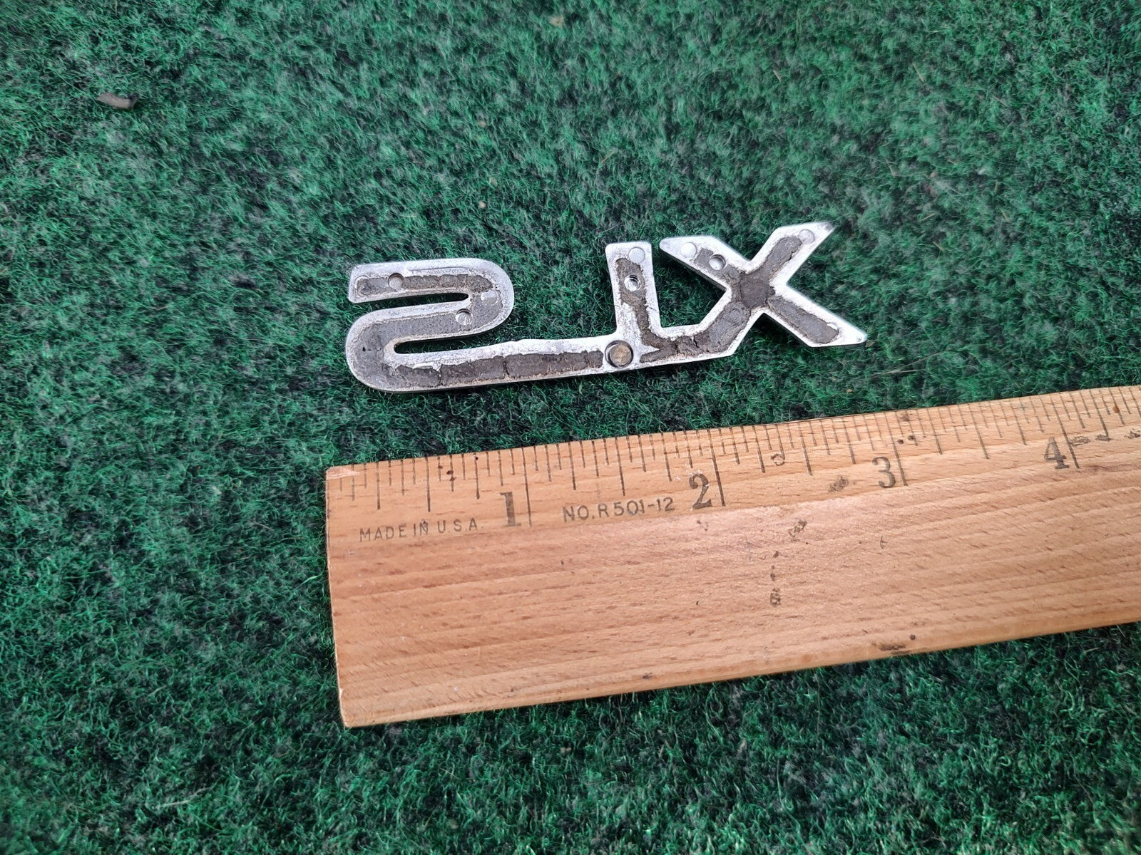 1998 1999 Toyota Avalon XLS Emblem Logo Badge Letters Trunk Rear Chrome OEM 2S6