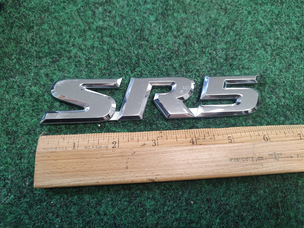2001-2007 Toyota Sequoia SR5 Emblem Logo Letters Badge Side Chrome OEM 1S7