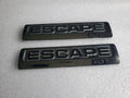 (2) 08 09 10 11 12 FORD ESCAPE XLT REAR GATE CHROME EMBLEM LOGO BADGE OEM 2L3