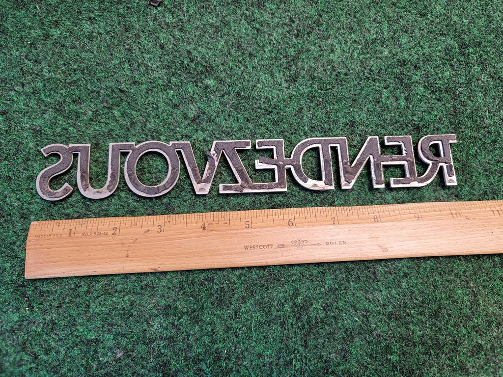 2002-2007 Buick Rendezvous Emblem Logo Letters Symbol Badge Trunk Rear OEM 2M2