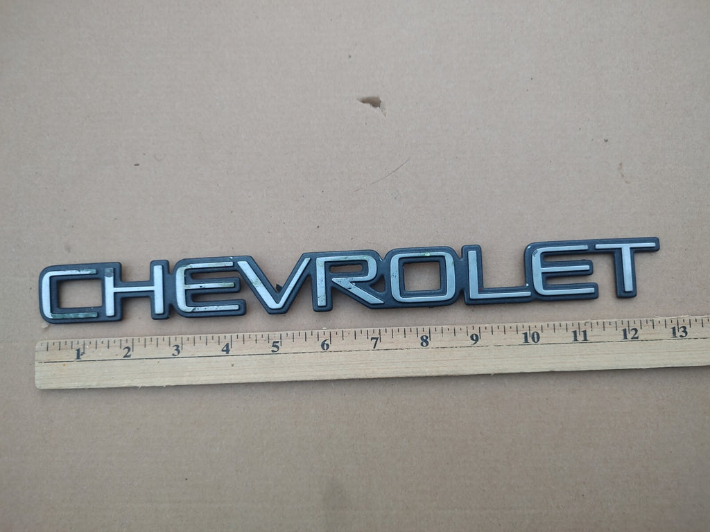 13" OEM 15998983 Rear Emblem/Badge 92-07 Chevrolet Silverado Blazer Tahoe EL7