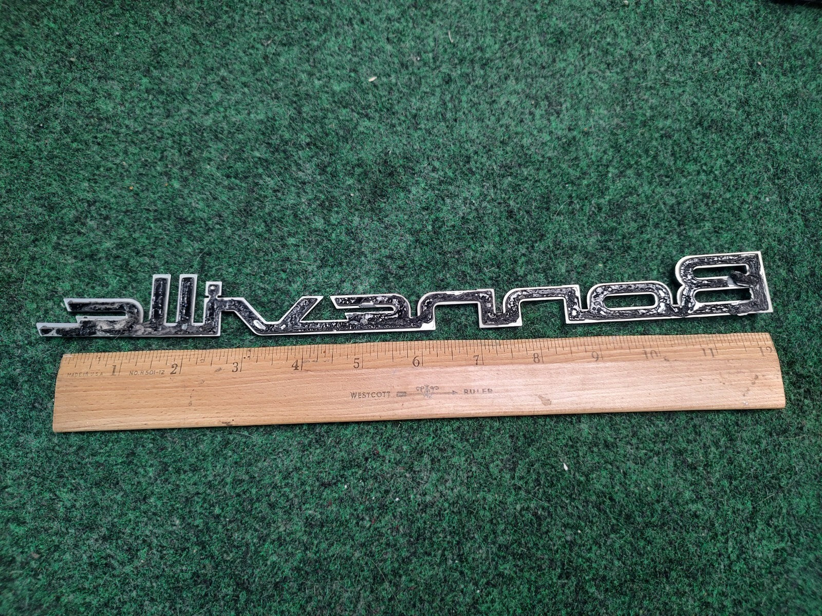 00 01 02 03 04 PONTIAC BONNEVILLE REAR LID EMBLEM LOGO BADGE SYMBOL OEM 3S5