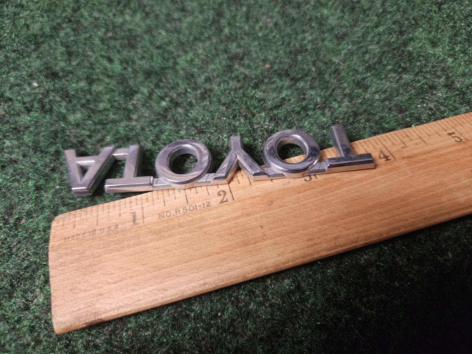 Toyota Avalon Rear Trunk Lid Emblem Name Plate 4" Chrome OEM 3M2