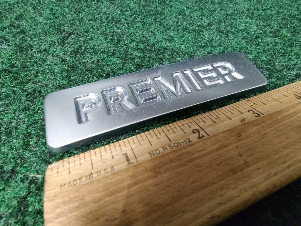 Mercury Premier Plastic 3.75 Emblem Badge Logo Nameplate Name Plate OEM 7S1