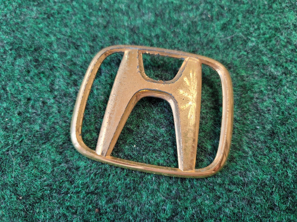 2001-2002 Honda Accord Rear Emblem Logo Badge Symbol Gold 75701-S84-A010-M1 1M4