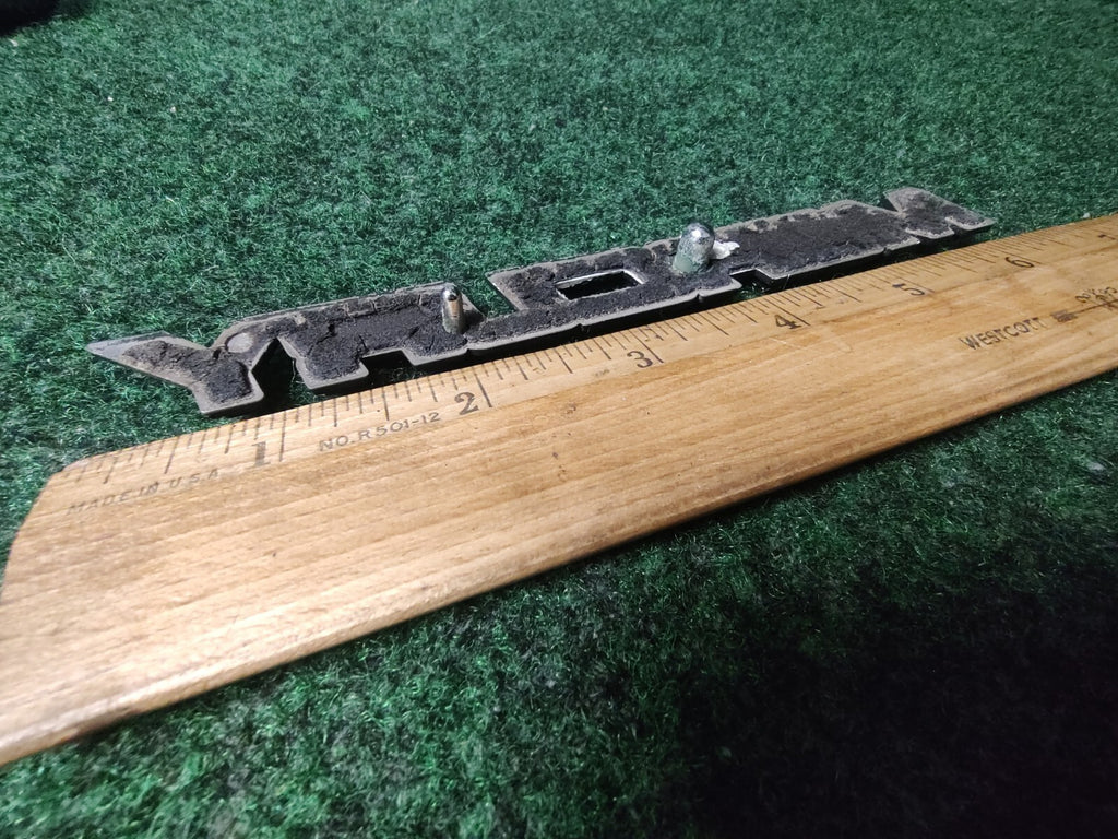 MERCURY REAR GATE LID EMBLEM BADGE SYMBOL LOGO OEM 1S2