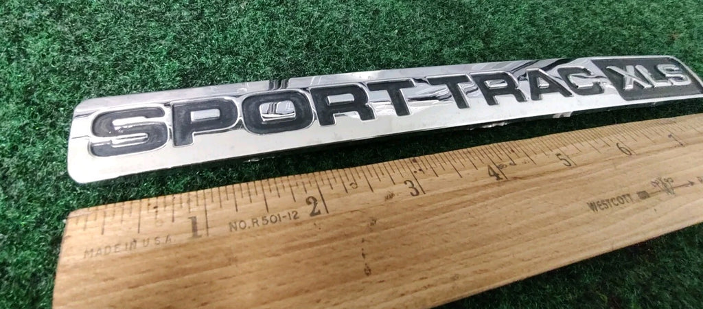 2002 2003 04 05 Ford Explorer Sport Trac XLS Rear Tailgate Nameplate Emblem 8L9