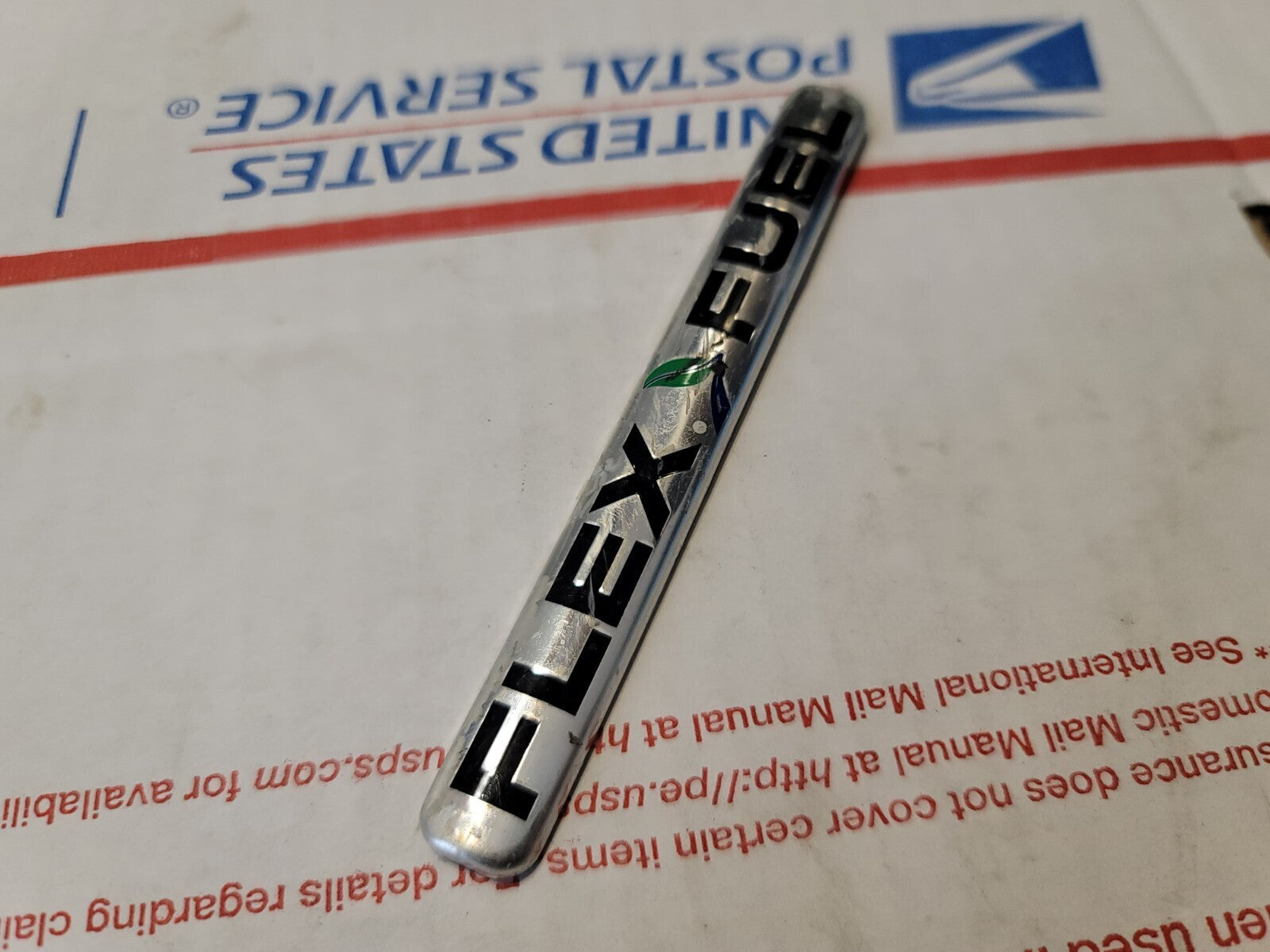 Ford OEM 2012-2016 Focus Flex Fuel Rear Trunk Emblem Badge Logo BE53-43156 7L3