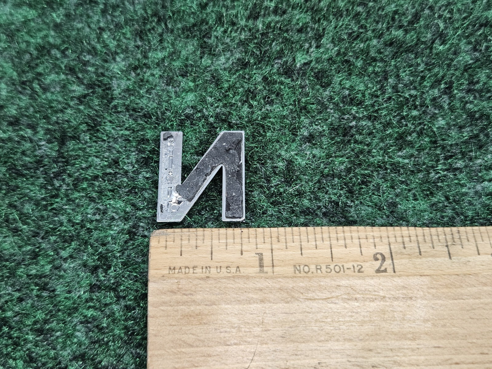 OEM "N" 3D Chrome Individual Letter Lettering Emblem Badge Logo Nameplate N 2S2