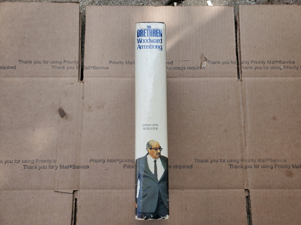 1st Edition The Brethren: Inside the Supreme Court Hardcover By Bob Woodward B7