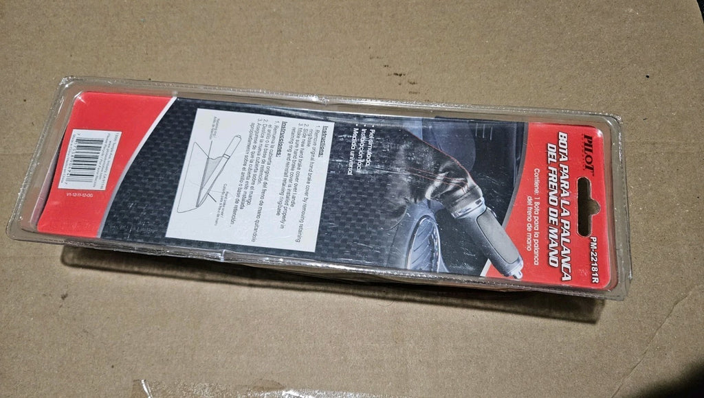 Pilot PM-22181R Hand Brake Boot Red Stitch EL9